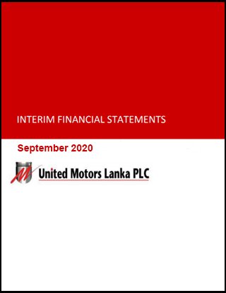 Cover Image for Interim Report September 2020