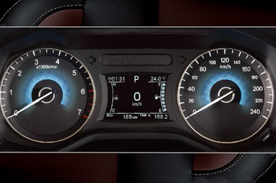 United Motors Dfsk 580 Digital Speedometer