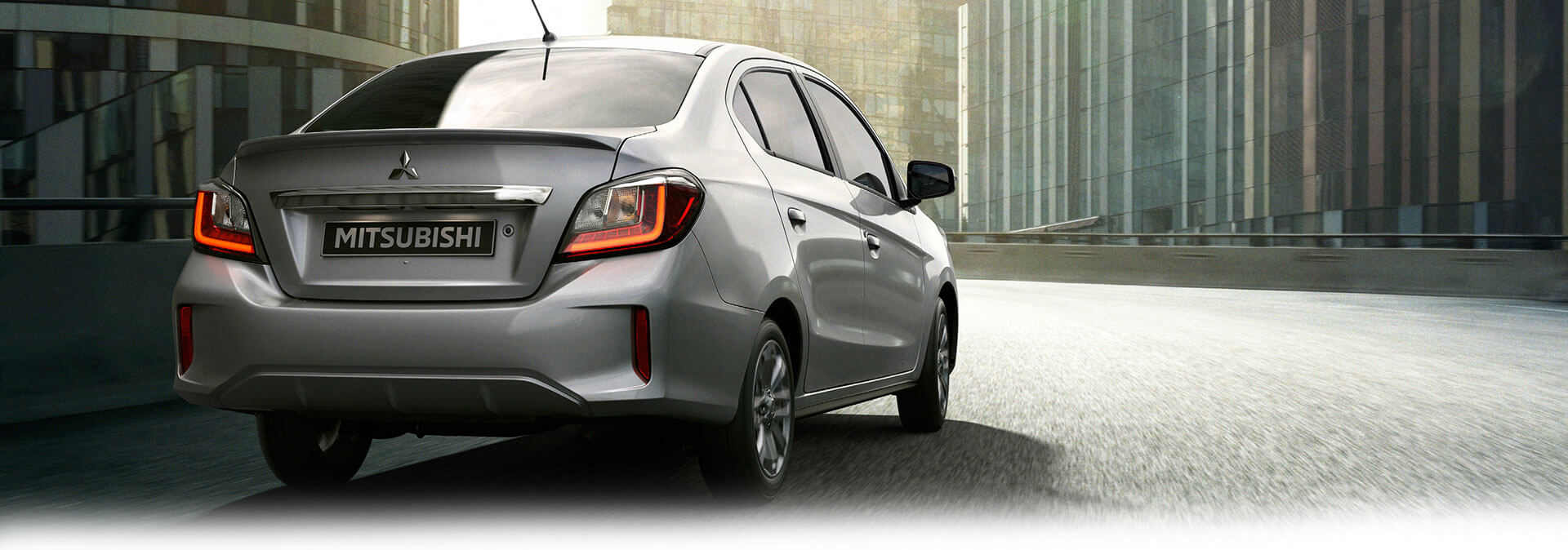 United Motors Personal Vehicle Mitsubishi Attrage Grey