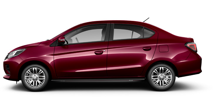 Attrage Colored Vehicle
