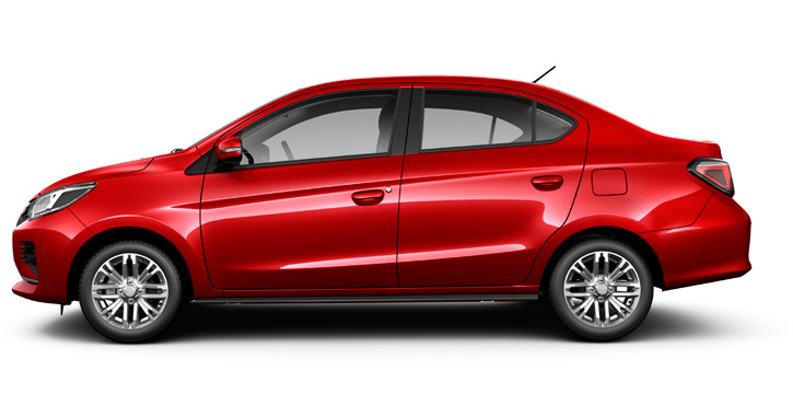Attrage Colored Vehicle