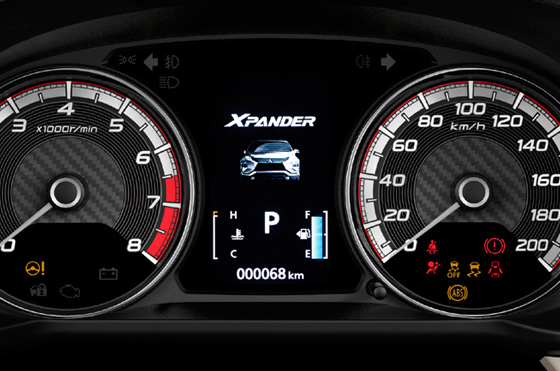 United Motors Personal Vehicles Xpander Multi-information display