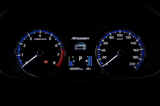 United Motors Personal Vehicles Xpander Multi-information display