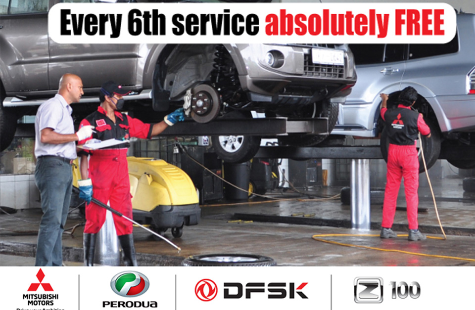 Get your 6th service absolutely free